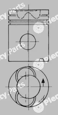 Kolbenschmidt 90759600 — Piston