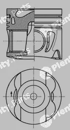 Kolbenschmidt 41712600 — Piston