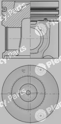 Kolbenschmidt 41505600 — Piston