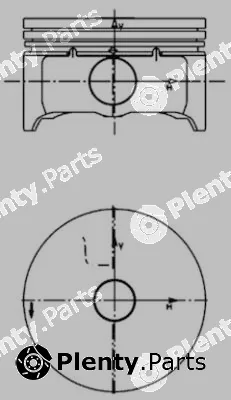 Kolbenschmidt 99456600 — Piston