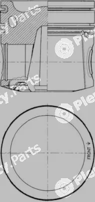 Kolbenschmidt 41082600 — Piston
