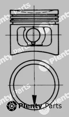 Kolbenschmidt 93356600 — Piston