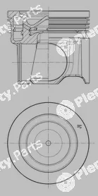 Kolbenschmidt 40902600 — Piston