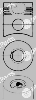 Kolbenschmidt 92824600 — Piston