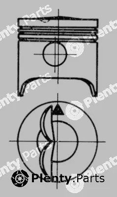 Kolbenschmidt 91587620 — Piston