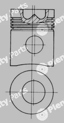 Kolbenschmidt 93173600 — Piston