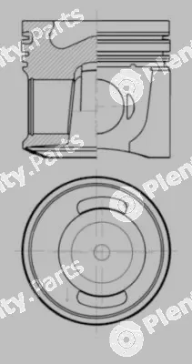 Kolbenschmidt 41859600 — Piston