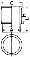 Kolbenschmidt 88589110 — Cylinder Sleeve
