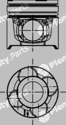 Kolbenschmidt 40217600 — Piston
