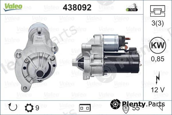 Valeo Mx 438092 — Starter