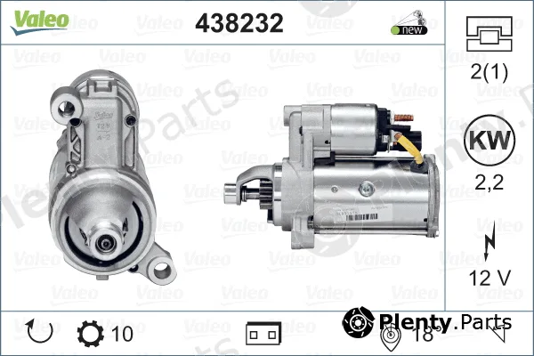 Valeo Mx 438232 — Starter