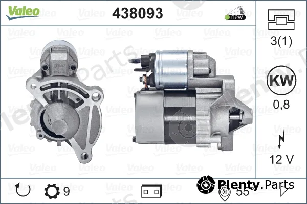 Valeo Mx 438093 — Starter