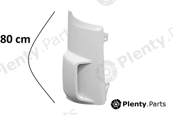 Poliplast 200.10832D — Air Deflector, driver cab