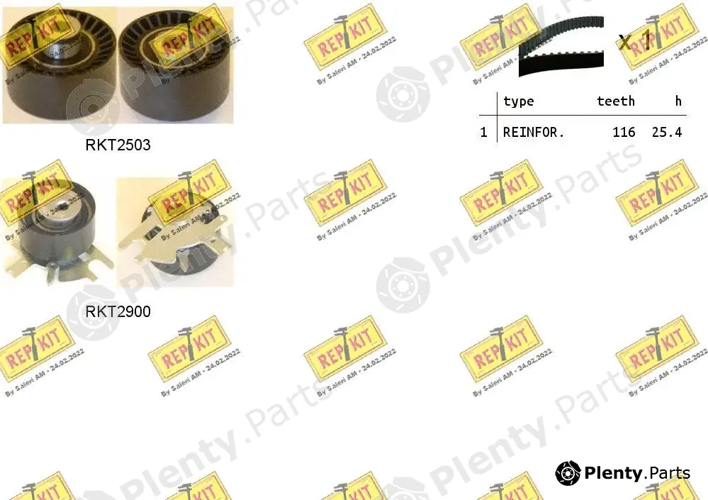 Repkit RKTK1087 — Timing Belt Kit