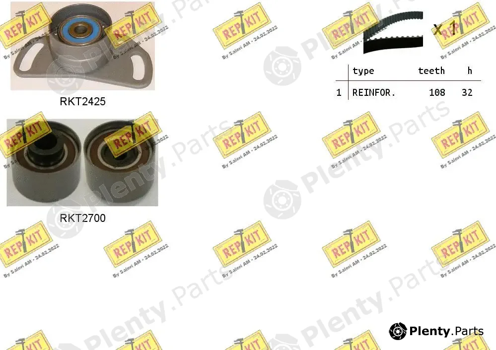 Repkit RKTK1265 — Timing Belt Kit