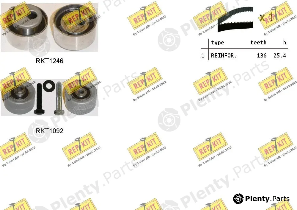 Repkit RKTK1017 — Timing Belt Kit