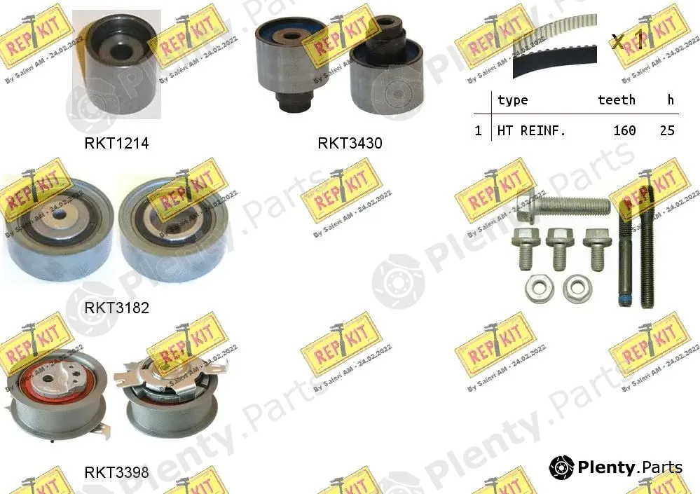 Repkit RKTK1125 — Timing Belt Kit