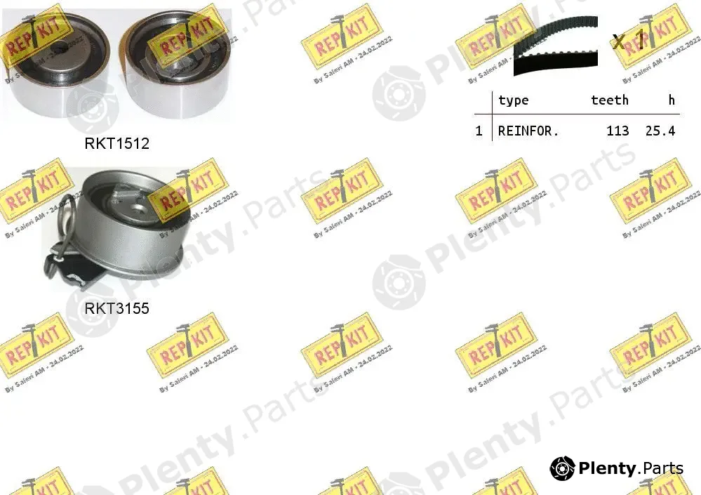 Repkit RKTK1151 — Timing Belt Kit
