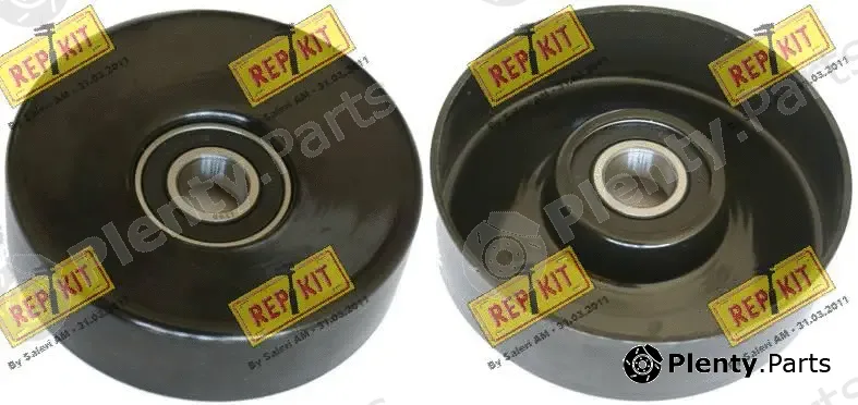 Repkit RKT3345 — Deflection/Guide Pulley, V-ribbed belt
