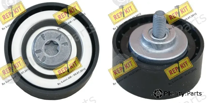 Repkit RKT3555 — Deflection/Guide Pulley, V-ribbed belt