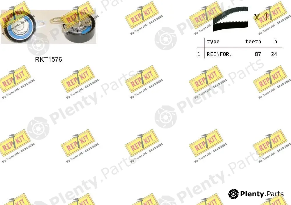 Repkit RKTK1076 — Timing Belt Kit