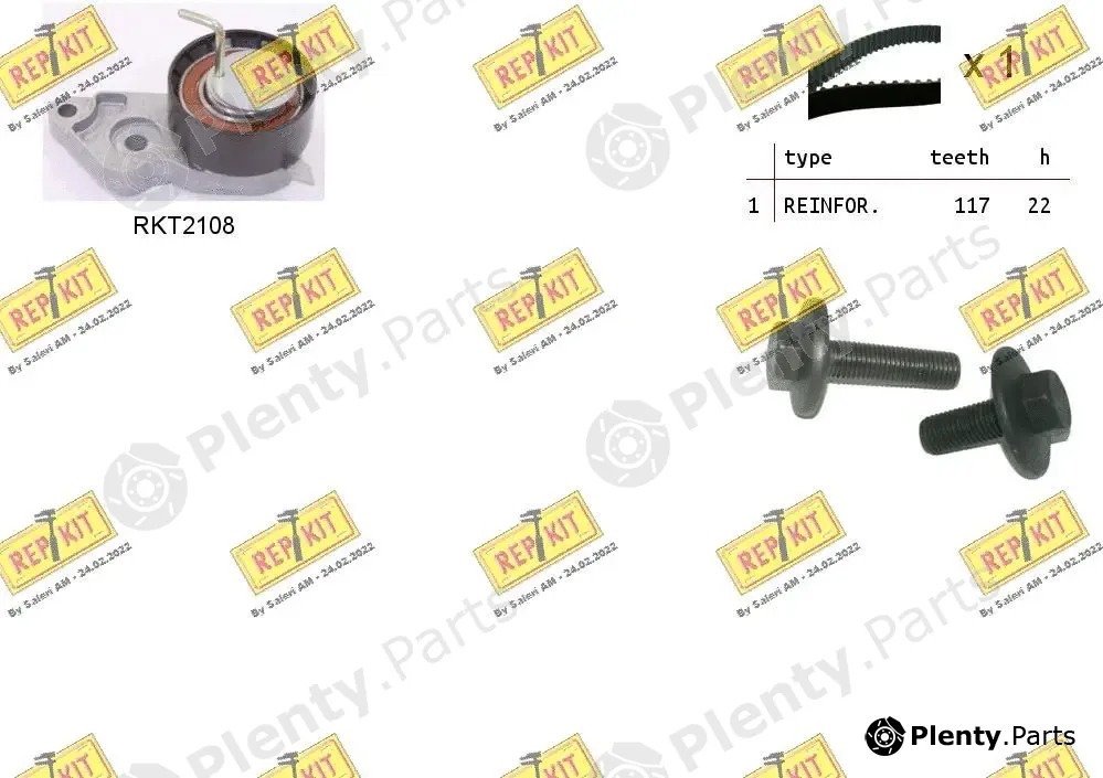 Repkit RKTK0869 — Timing Belt Kit