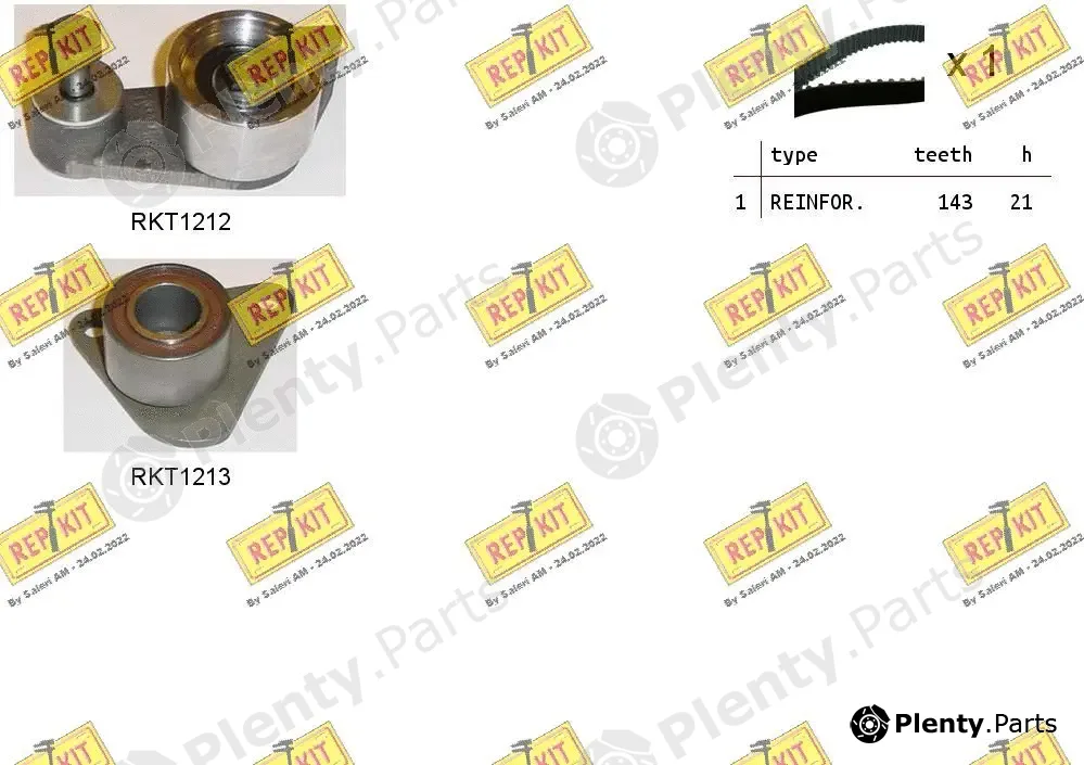 Repkit RKTK1009 — Timing Belt Kit