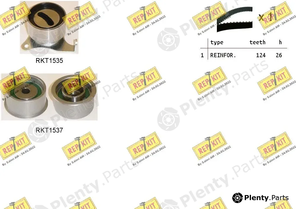Repkit RKTK1233 — Timing Belt Kit