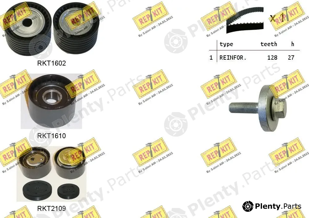 Repkit RKTK1052 — Timing Belt Kit