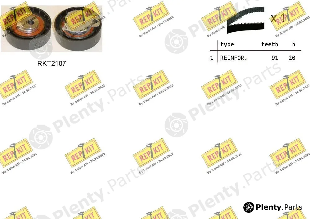 Repkit RKTK0862 — Timing Belt Kit