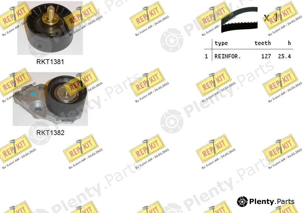 Repkit RKTK0843 — Timing Belt Kit