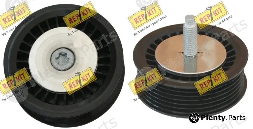 Repkit RKT3624 — Deflection/Guide Pulley, V-ribbed belt