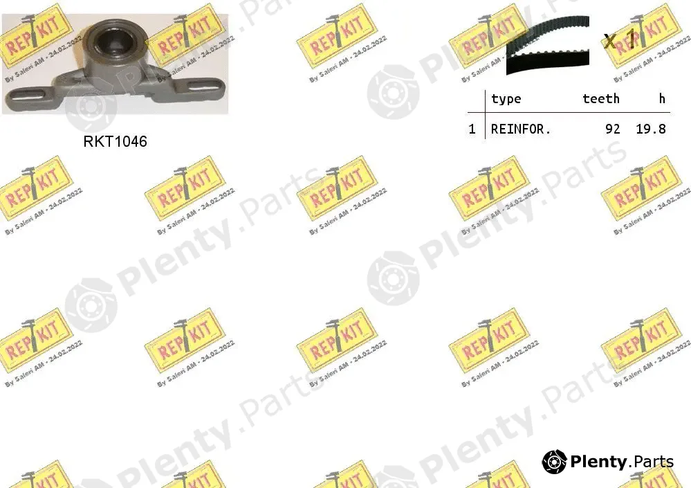 Repkit RKTK0880 — Timing Belt Kit