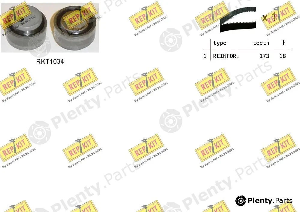 Repkit RKTK0887 — Timing Belt Kit