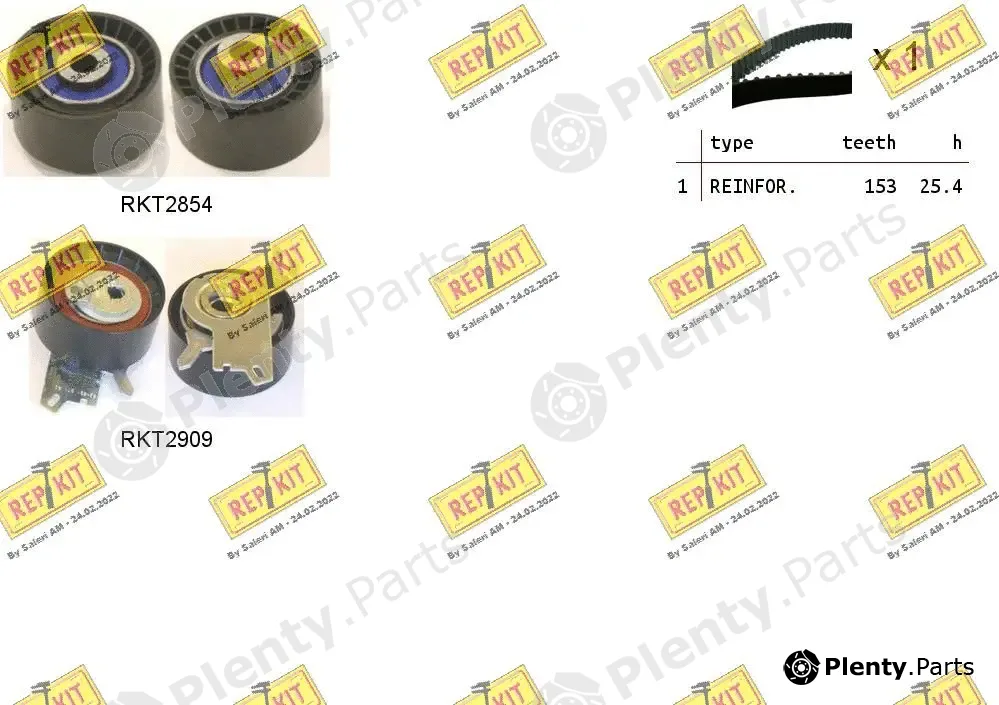Repkit RKTK1156 — Timing Belt Kit