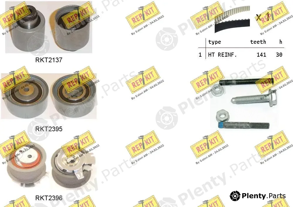 Repkit RKTK0929 — Timing Belt Kit