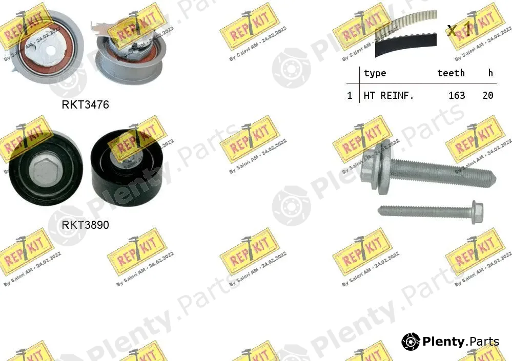 Repkit RKTK1285 — Timing Belt Kit