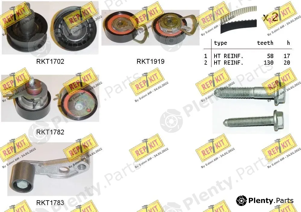 Repkit RKTK0939 — Timing Belt Kit