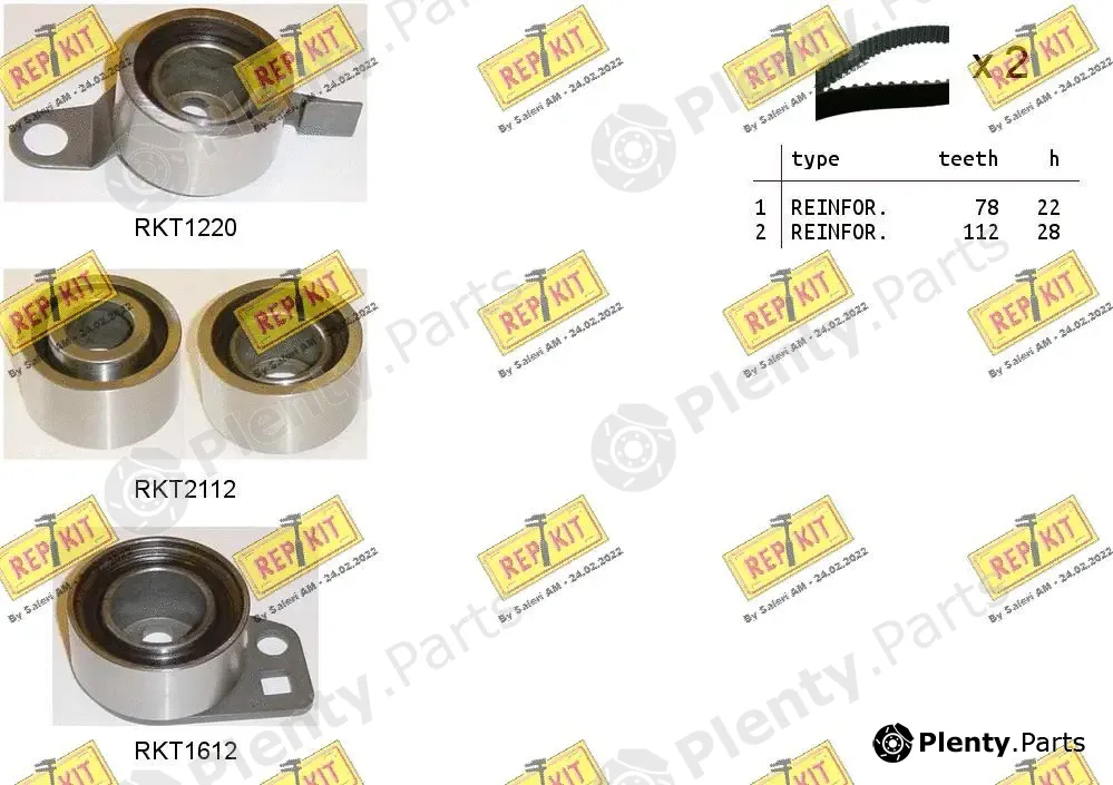 Repkit RKTK0957C — Timing Belt Kit
