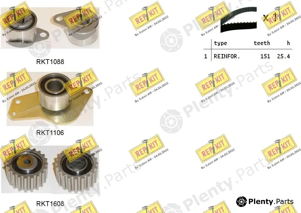 Repkit RKTK0935 — Timing Belt Kit