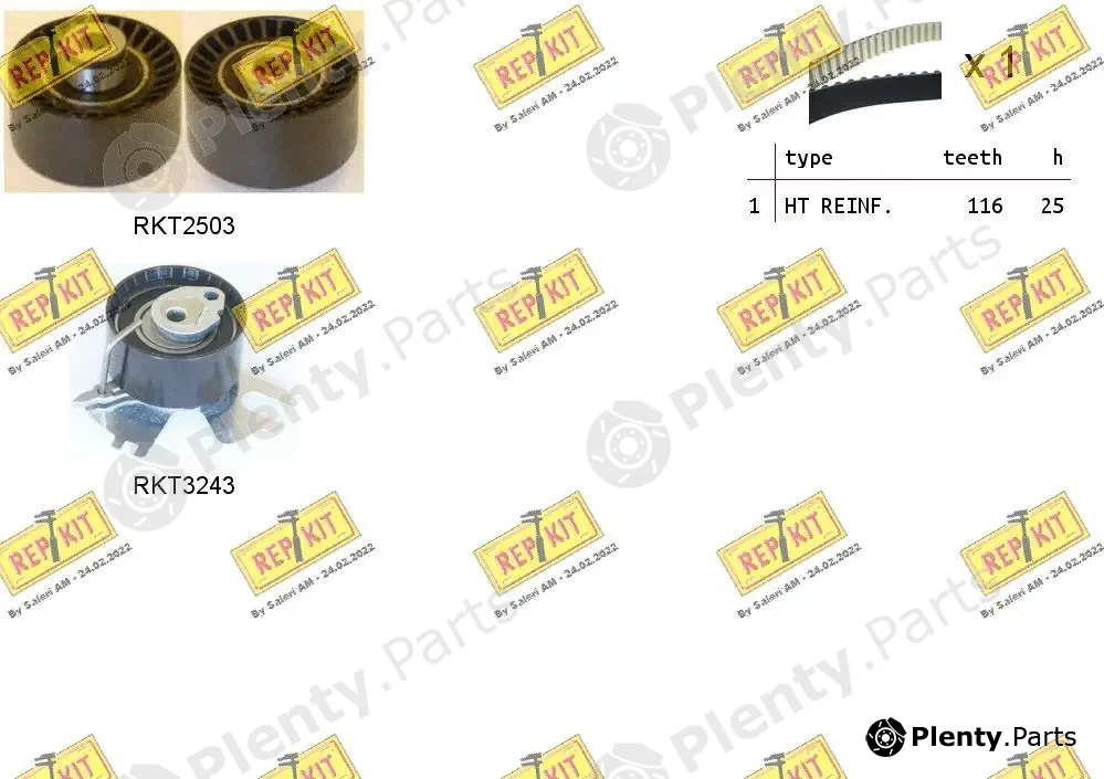 Repkit RKTK1157 — Timing Belt Kit