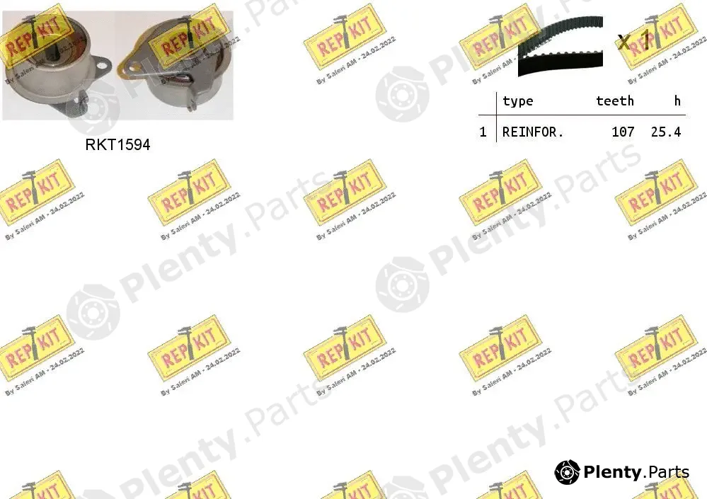 Repkit RKTK1244 — Timing Belt Kit