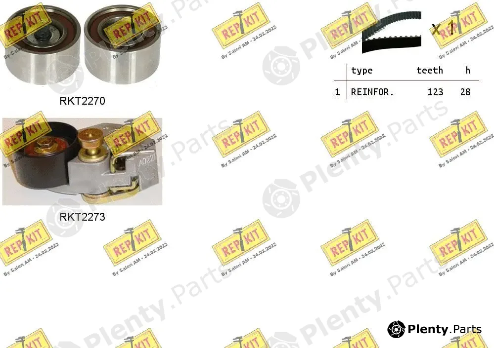 Repkit RKTK1070 — Timing Belt Kit