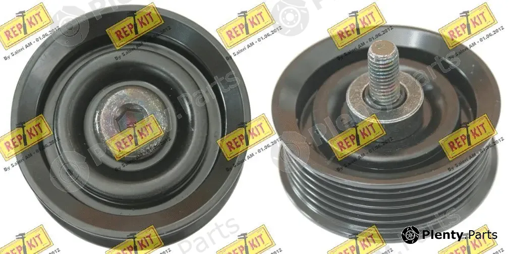 Repkit RKT3466 — Deflection/Guide Pulley, V-ribbed belt