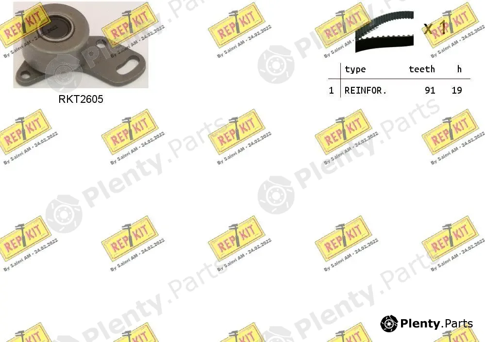 Repkit RKTK1250 — Timing Belt Kit