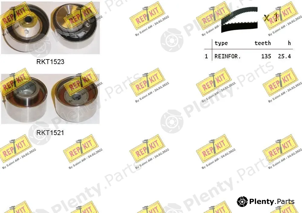 Repkit RKTK1142 — Timing Belt Kit
