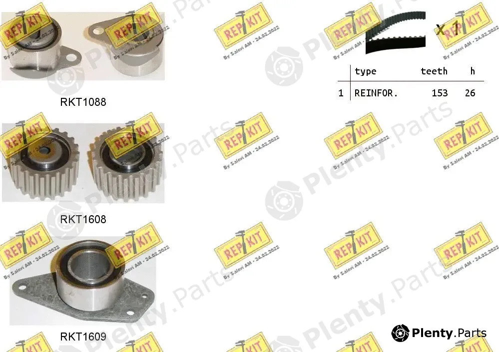 Repkit RKTK0829 — Timing Belt Kit