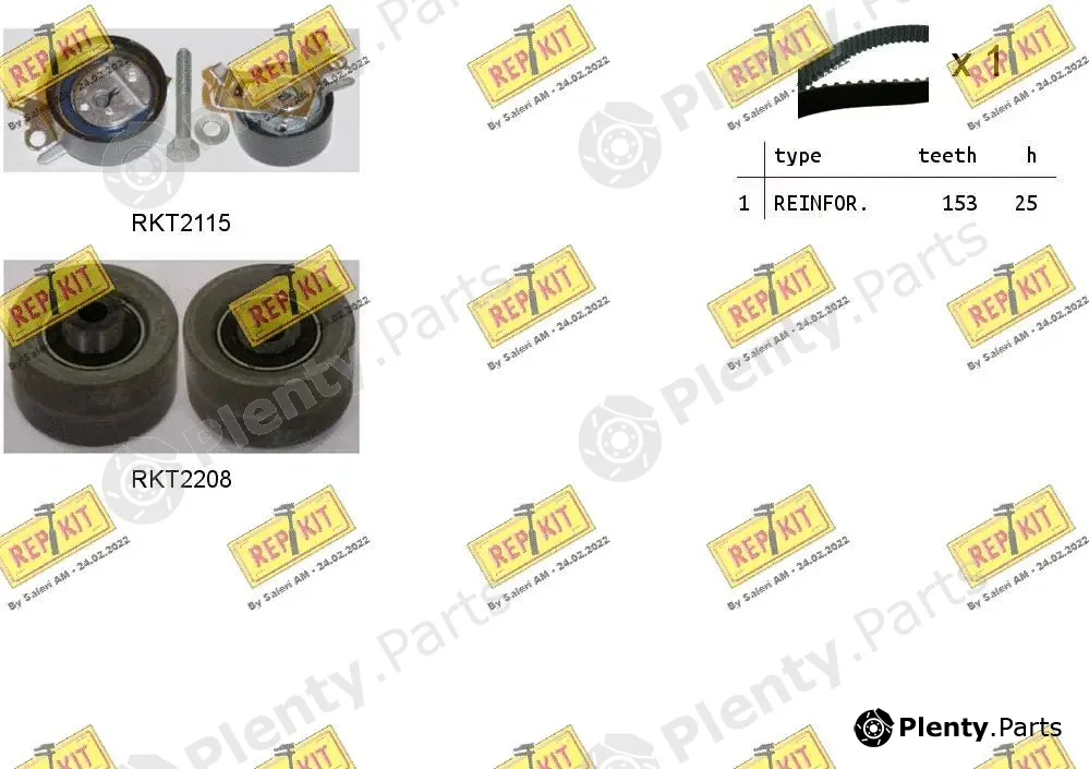 Repkit RKTK0930 — Timing Belt Kit