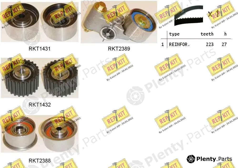 Repkit RKTK1103 — Timing Belt Kit