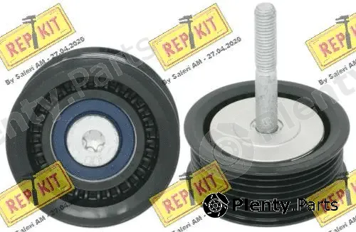 Repkit RKT3840 — Deflection/Guide Pulley, V-ribbed belt